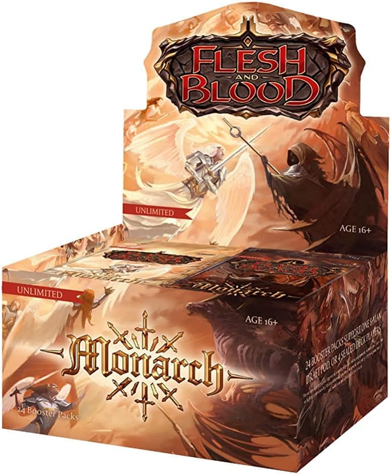 Flesh & Blood TCG - Monarch Unlimited Booster Display (24 Packs)