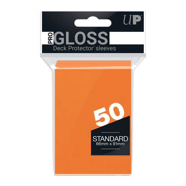 Ultra Pro Deck Protector Sleeves 66x91χιλ. 50τμχ Orange