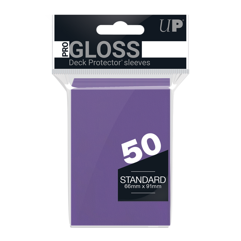 Ultra Pro Deck Protector Sleeves 66x91χιλ. 50τμχ Purple
