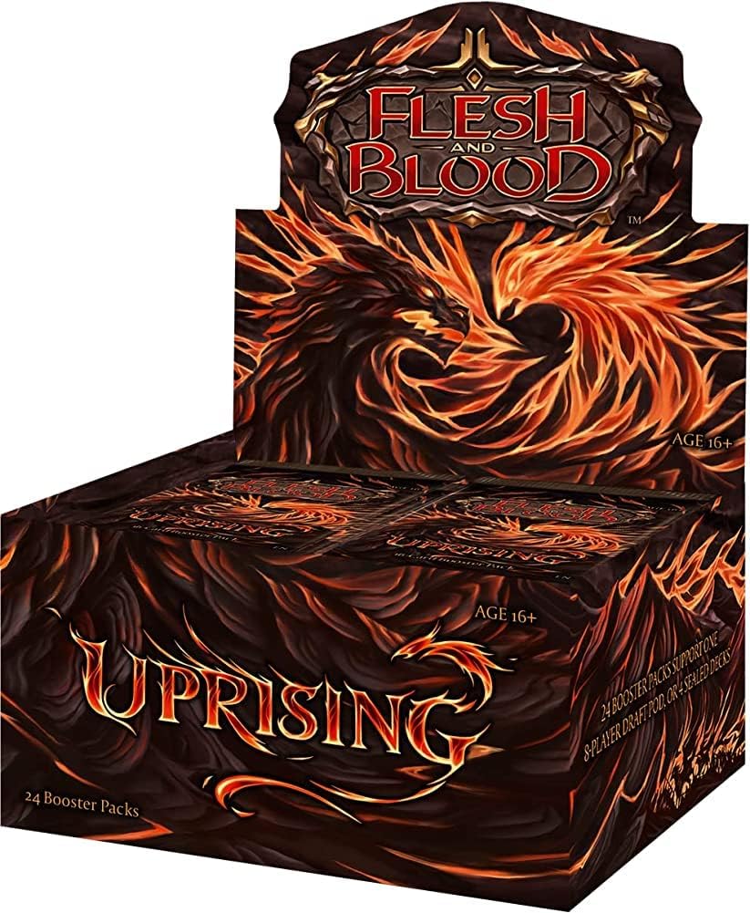 Flesh & Blood TCG - Uprising Booster Display (24 Packs)