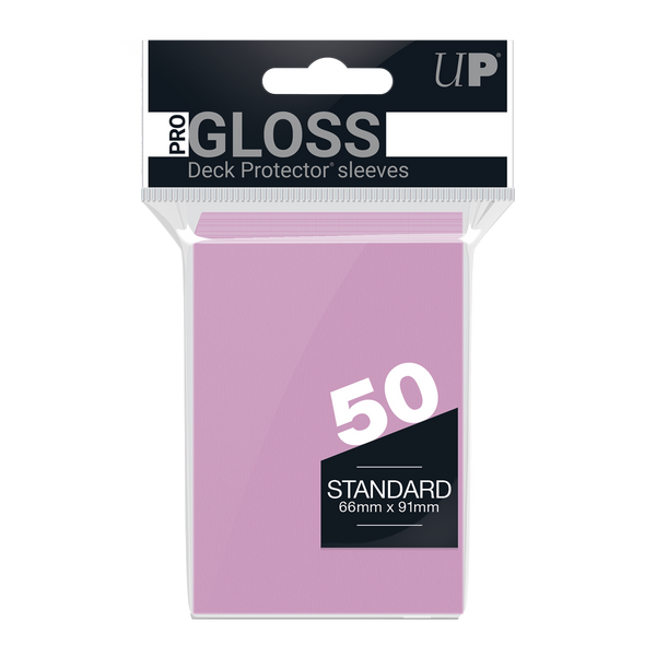 Ultra Pro Deck Protector Sleeves 66x91χιλ. 50τμχ Pink