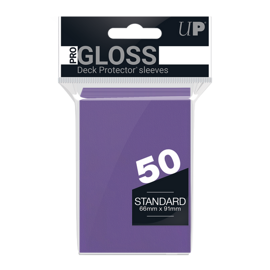Ultra Pro Deck Protector Sleeves 66x91χιλ. 50τμχ Purple
