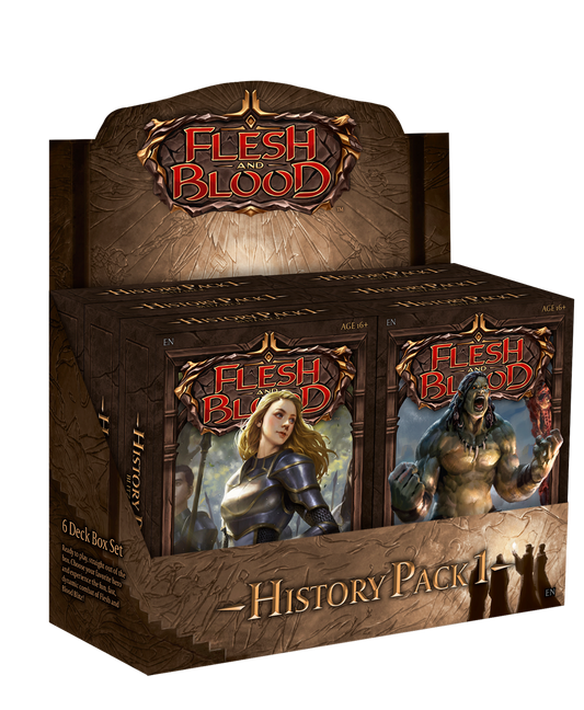 Flesh & Blood TCG - History Pack 1 Blitz Decks Display (6 Decks)