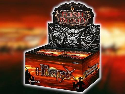Flesh & Blood TCG - The Hunted Booster Display (24 Packs)