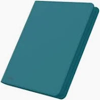 12-POCKET ZIPPERED PRO-BINDER - TEAL