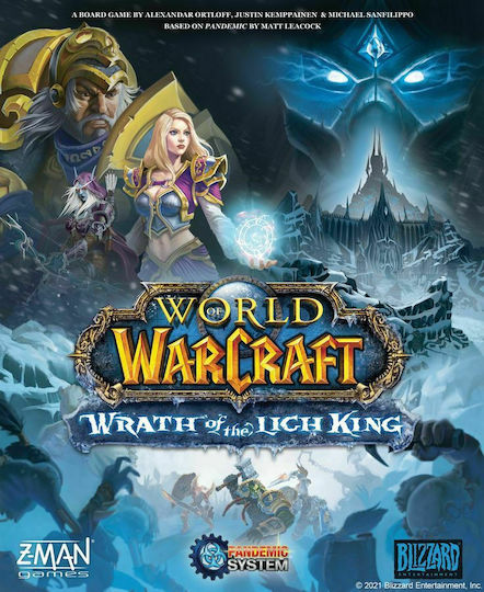World of Warcraft Wrath of the Lich King: A Pandemic System BoardGame