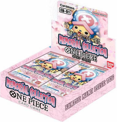 Box One Piece Card Game EB-01 Extra Booster Memorial Collection