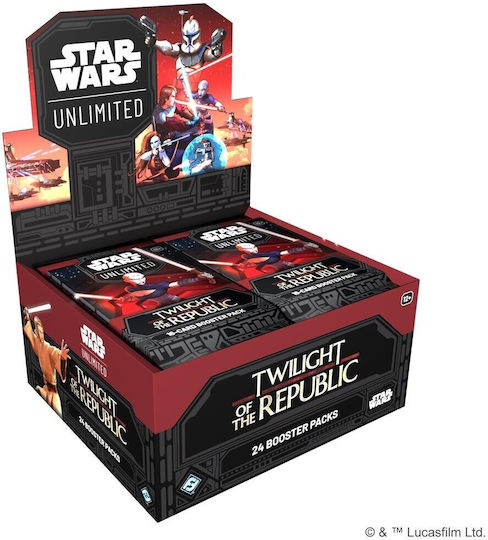 Star Wars: Unlimited - Twilight of the Republic Booster Display (24 Booster)